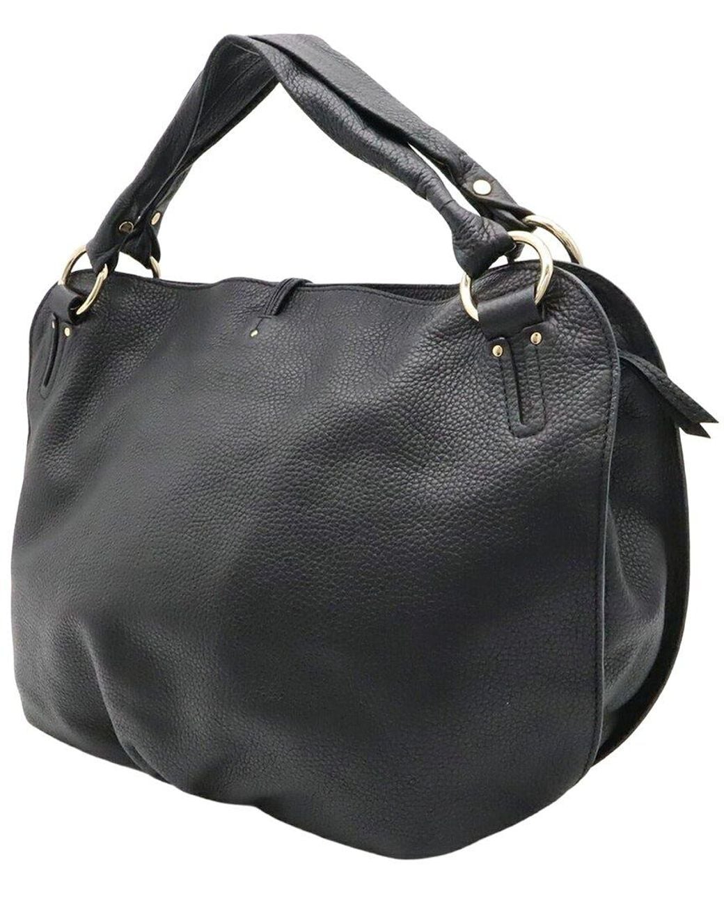 Céline Black Leather Bitter Sweet Shoulder Bag (Authentic Pre-Loved)