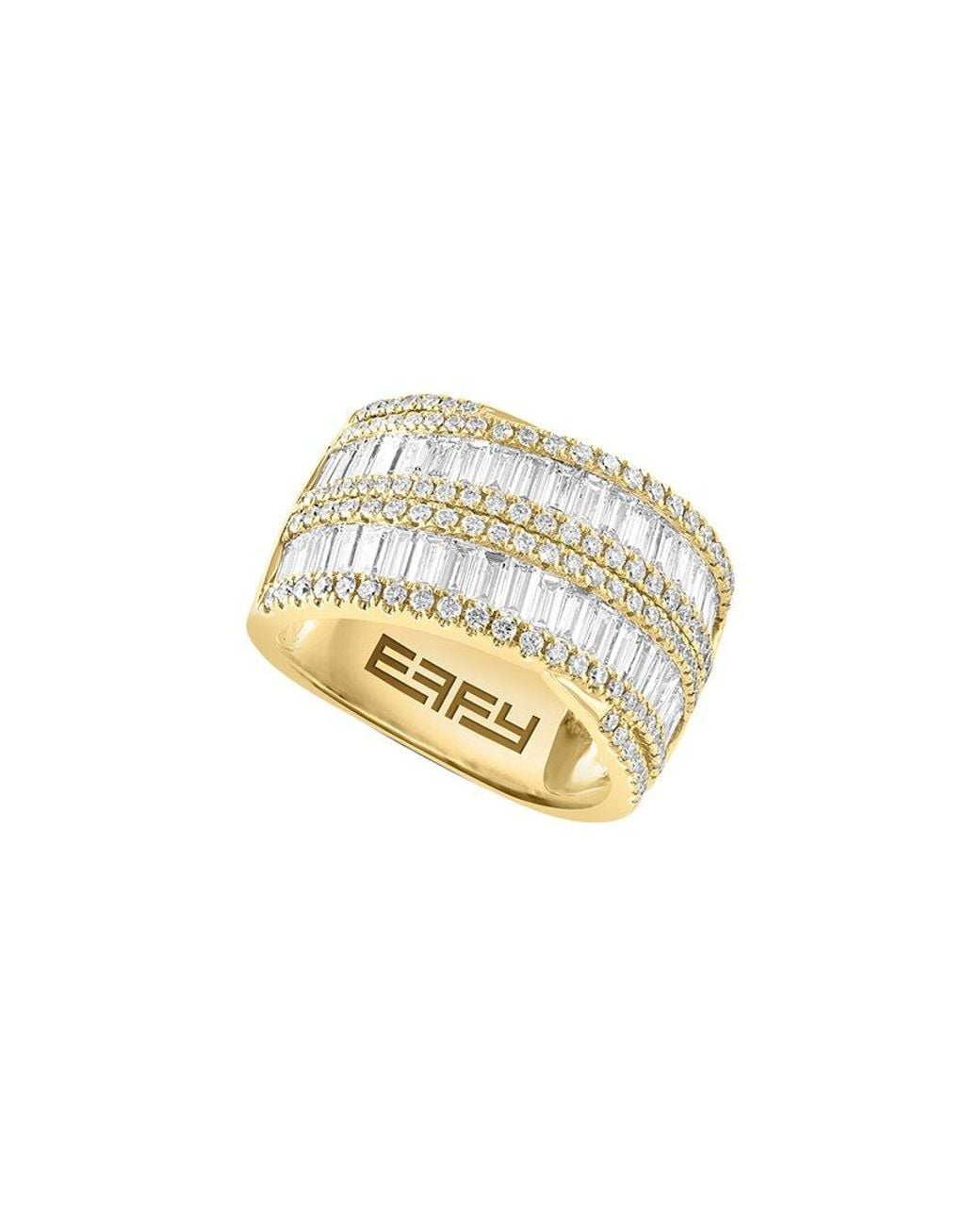 Effy Fine Jewelry White 14K 2.47 Ct. Tw. Lab-Grown Diamond Ring