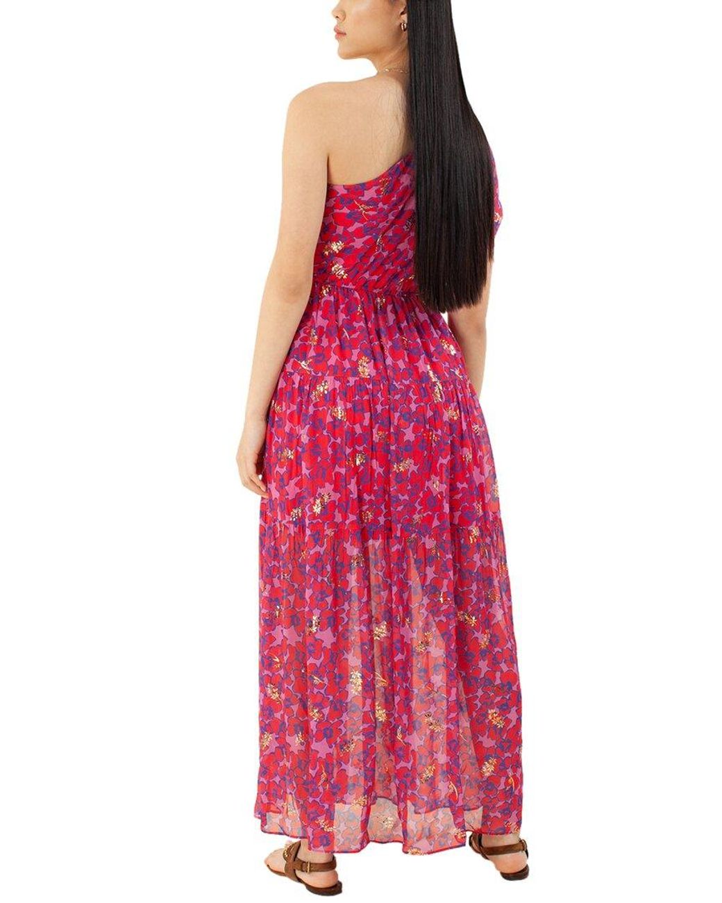 Hale Bob Pink Maxi Dress