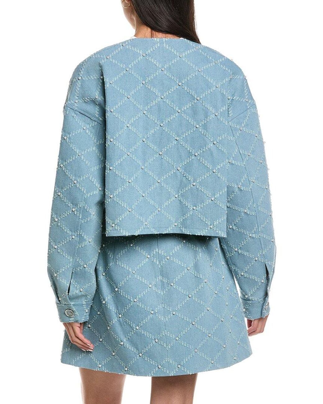Ramy Brook Blue Bianca Jacket