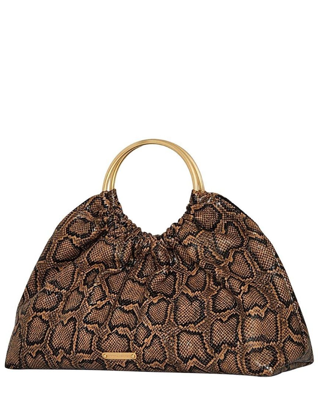 Rebecca Minkoff Brown Madeleine Mini Handheld Bag
