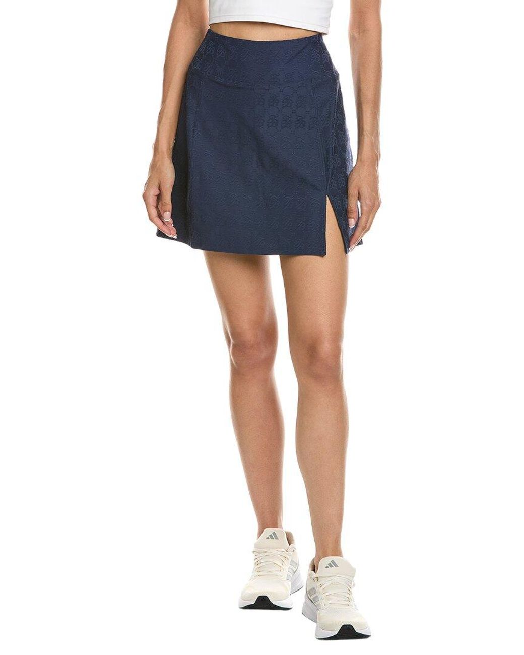 Tommy Bahama Blue Aubrey Monogram Jacquard Skort