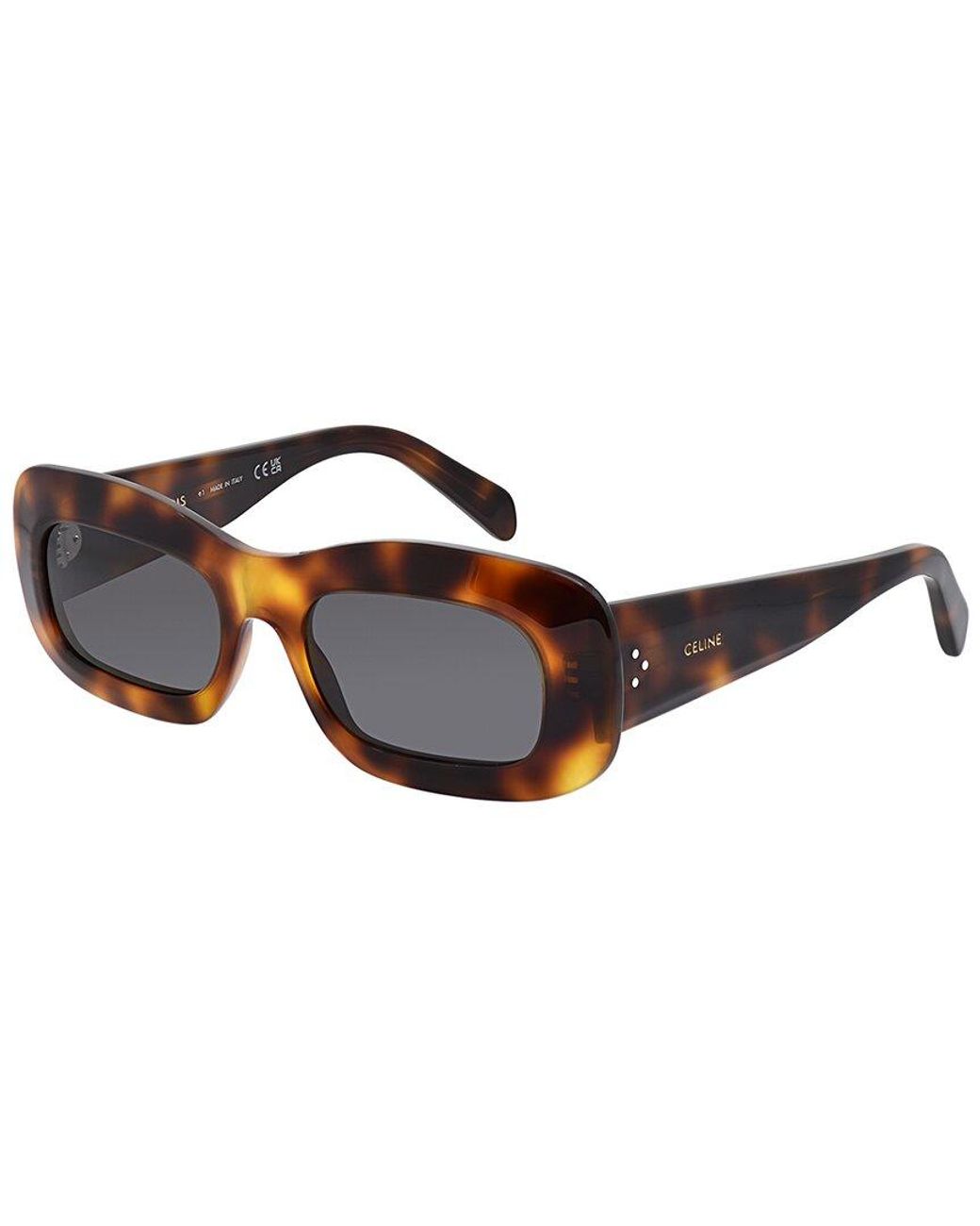 Céline Brown Bold 3 Dots 53Mm Sunglasses