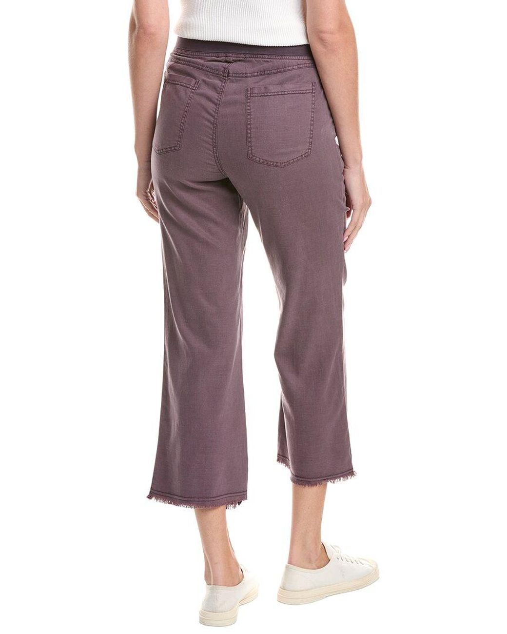 XCVI Purple Lorilei Twill Pant