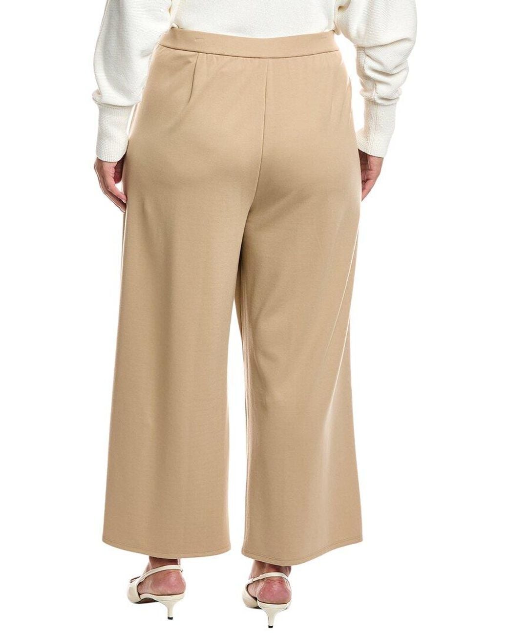 Eileen Fisher Natural Plus Wide Ankle Pant