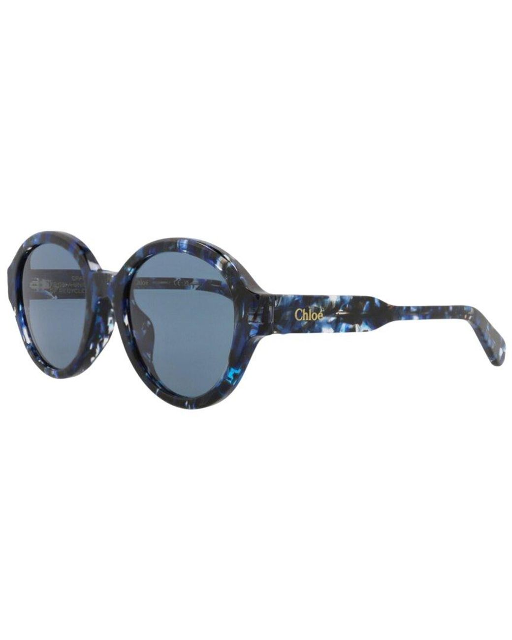 Chloé Blue 53Mm Sunglasses for men