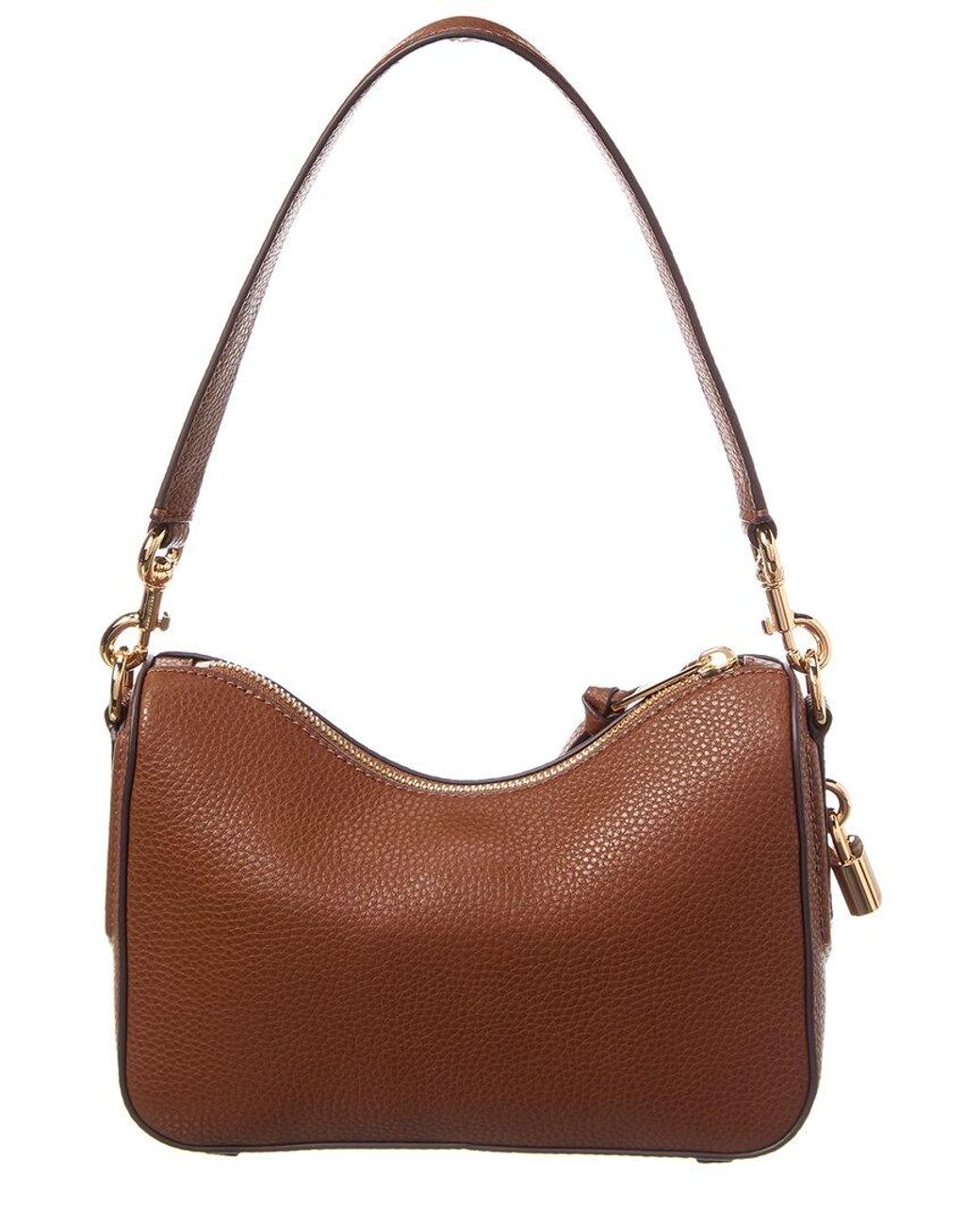 Marc Jacobs Brown Convertible Small Leather Shoulder Bag