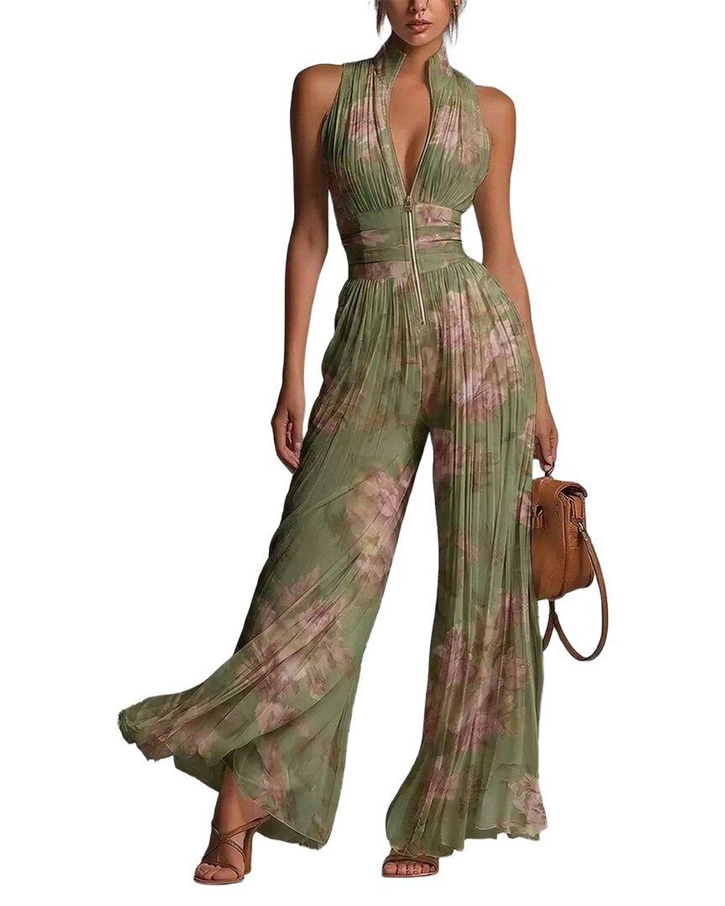 Homeyee Green Jumpsuit