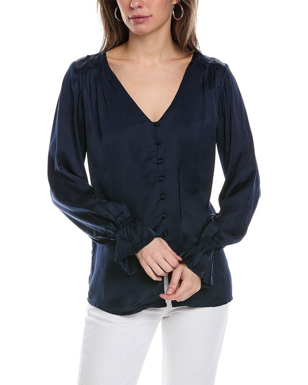 Walker & Wade Blue Tricia Top