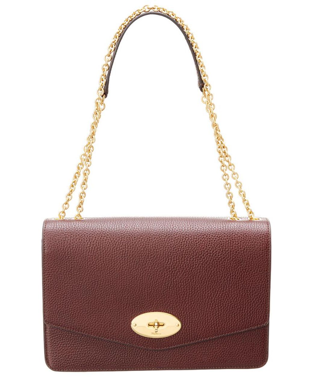Mulberry Darley Large Leather Chain Shoulder Bag | Lyst