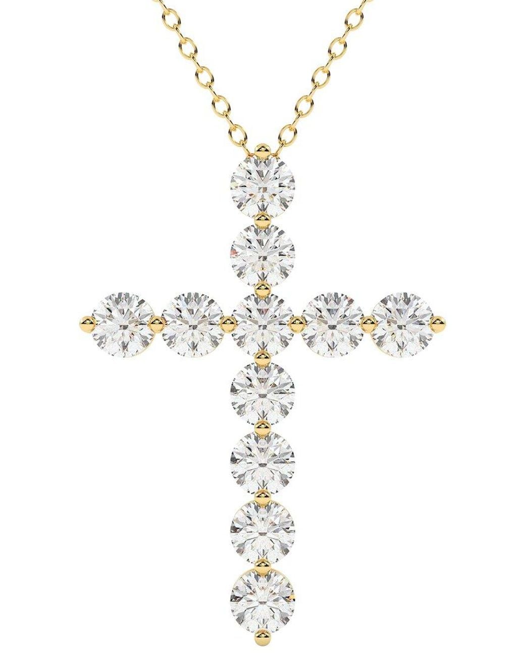 Diamond Select Cuts White 14K 0.50 Ct. Tw. Diamond Pendant Necklace