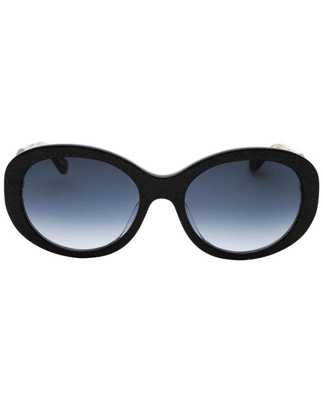 Kate Spade Blue Avah/F/S 56Mm Sunglasses