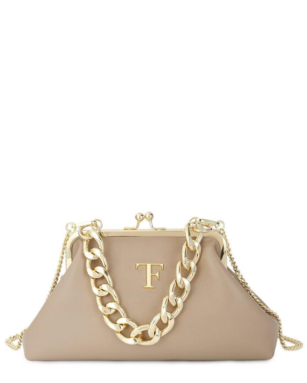 Tiffany & Fred Paris Iconic Frame Leather Shoulder Bag in Natural ...