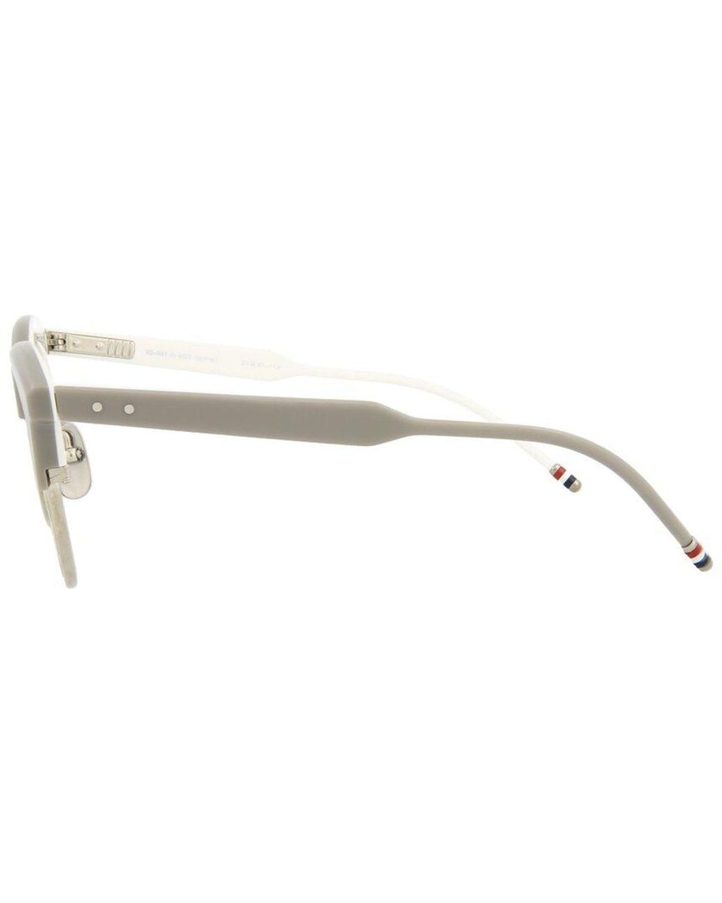 Thom Browne White 51mm Optical Frames