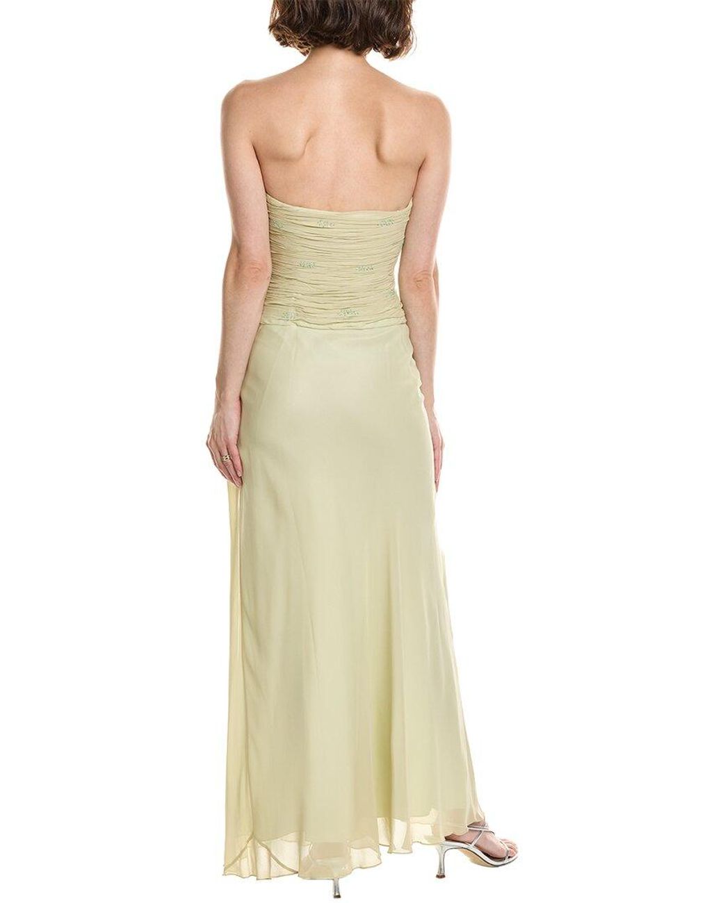 Issue New York Yellow Midi Dress