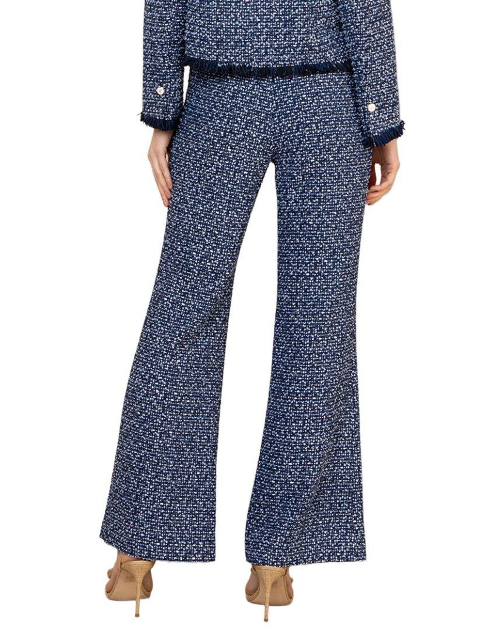 Hale Bob Blue Dalia Pant