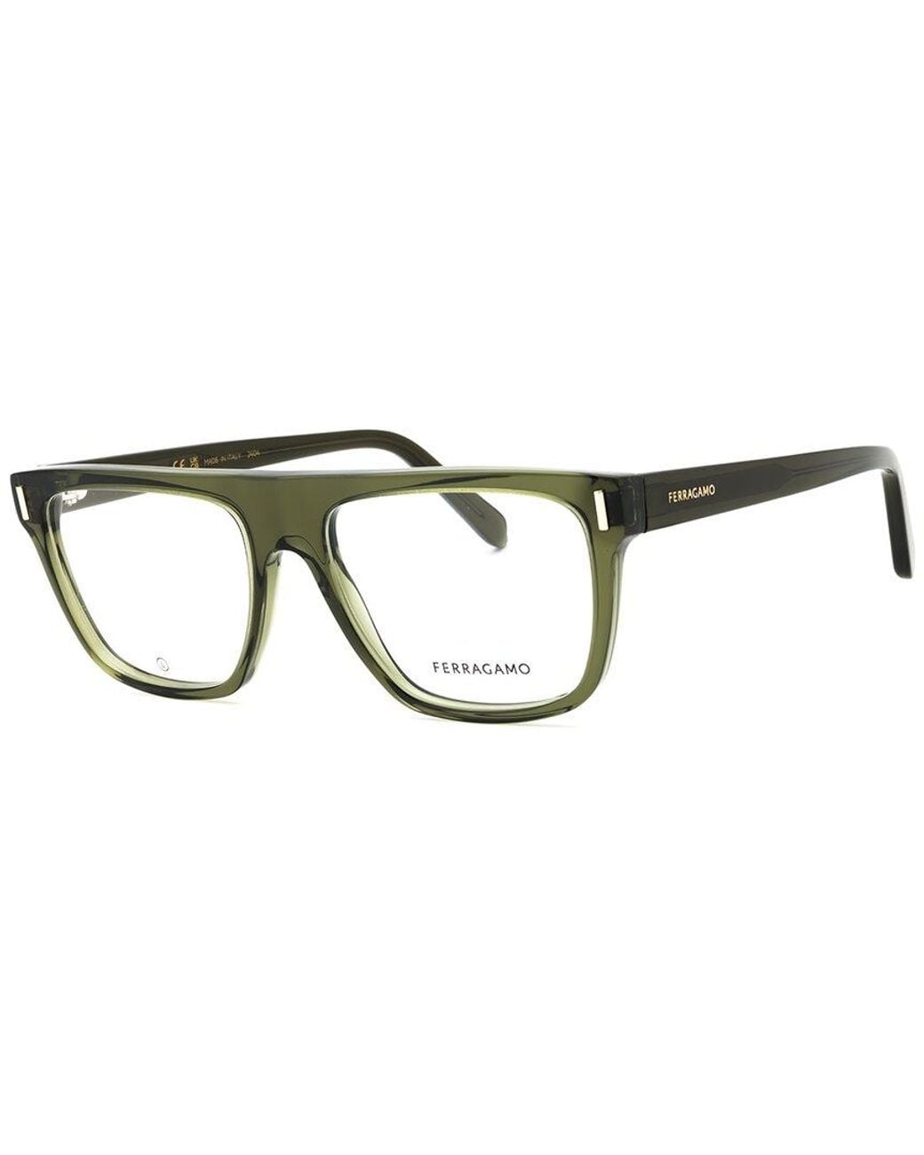 Ferragamo Black Salvatore 55Mm Optical Frames