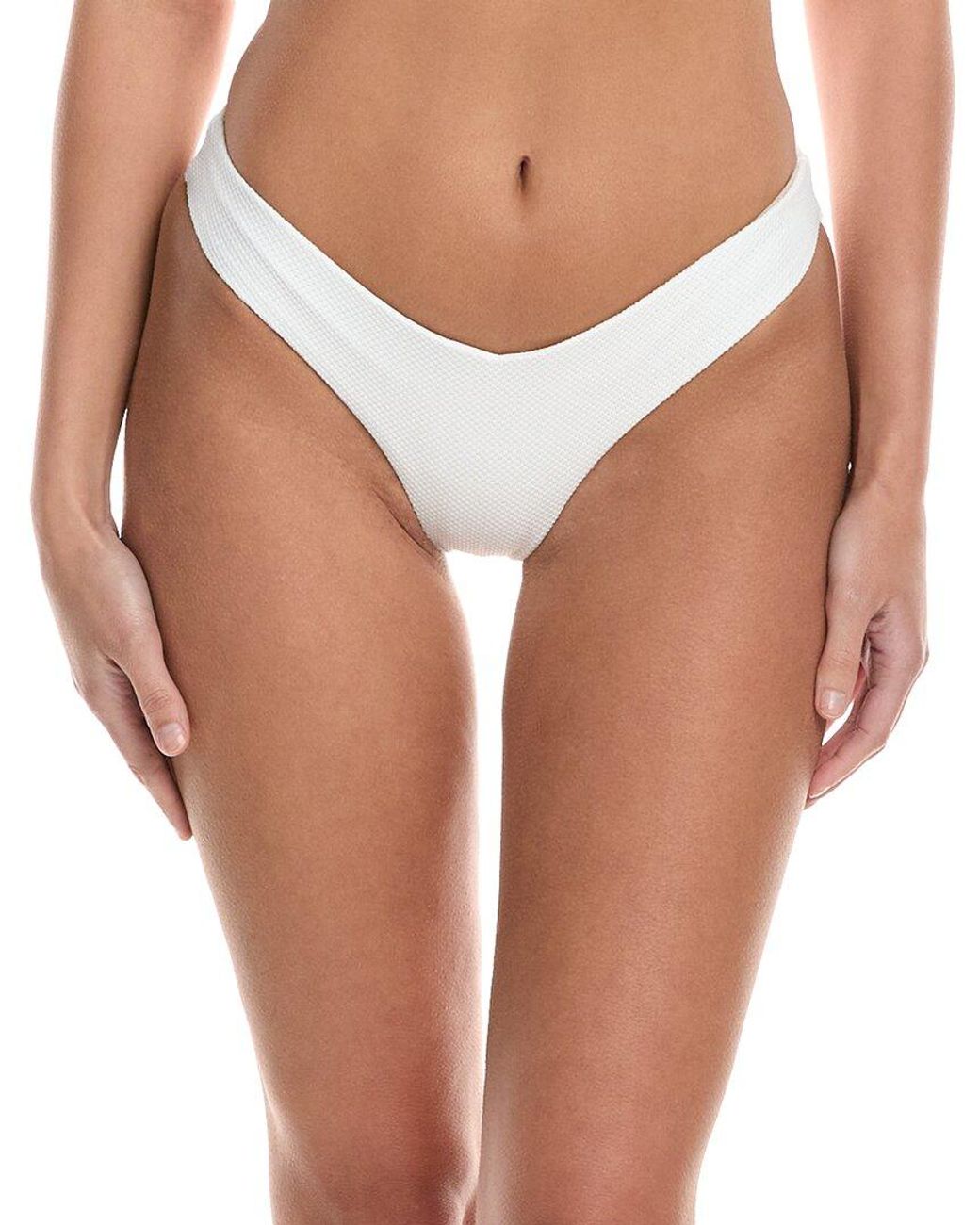 Onia White Chiara Bikini Bottom
