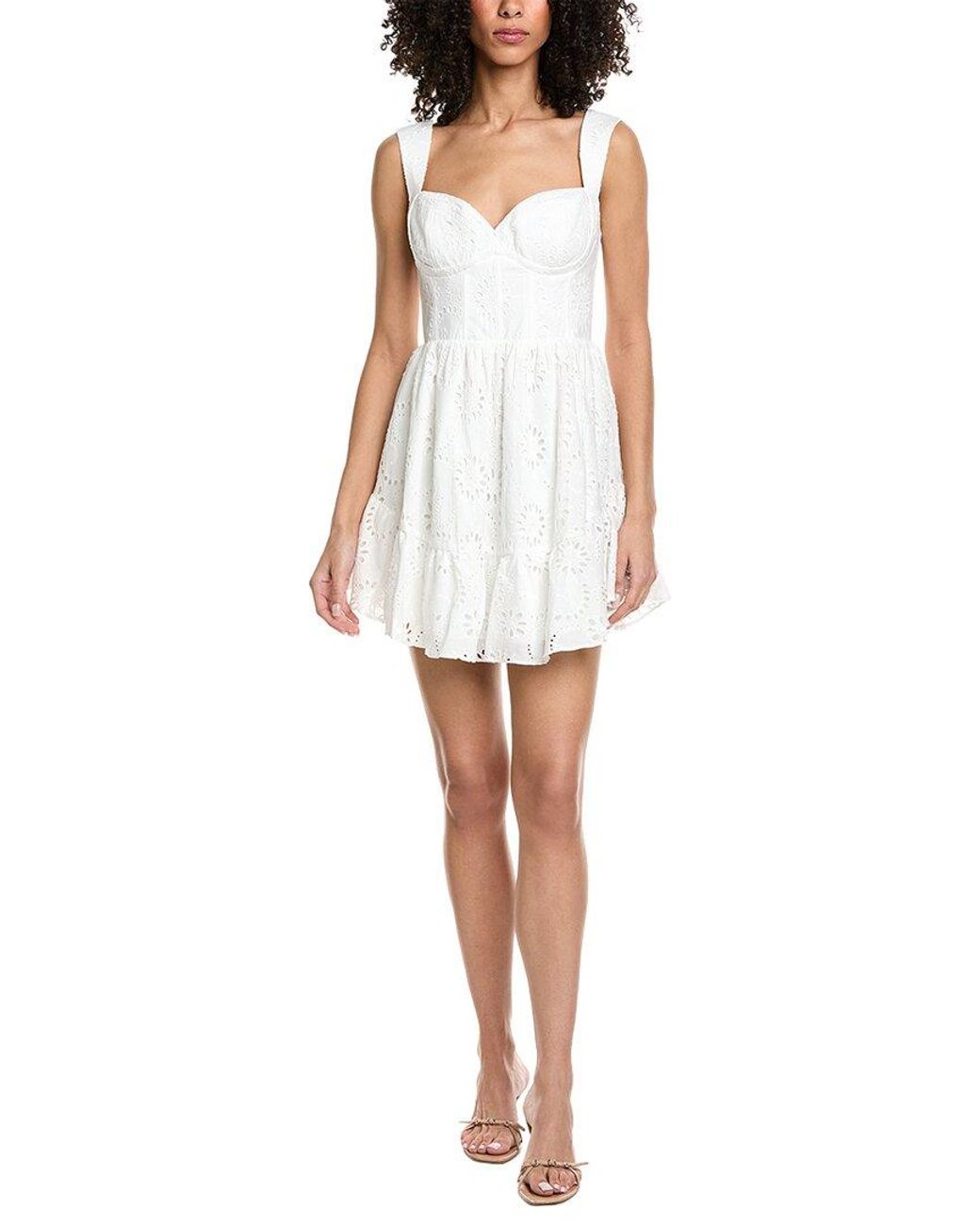 Yumi Kim White Wesley Mini Dress