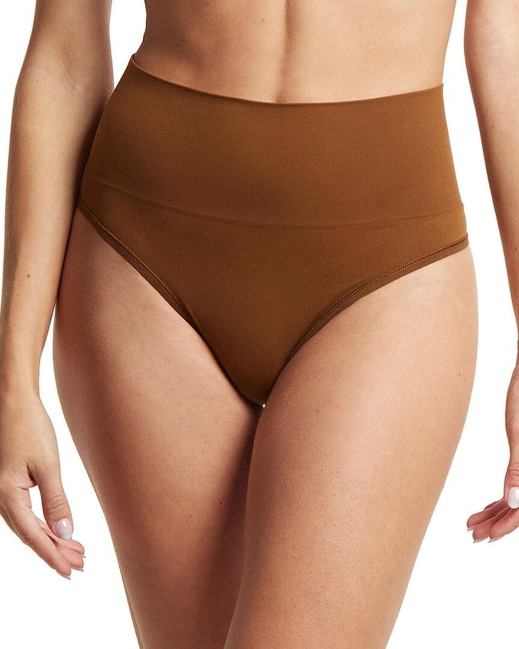 Hanky Panky Brown Body Mid-rise Thong