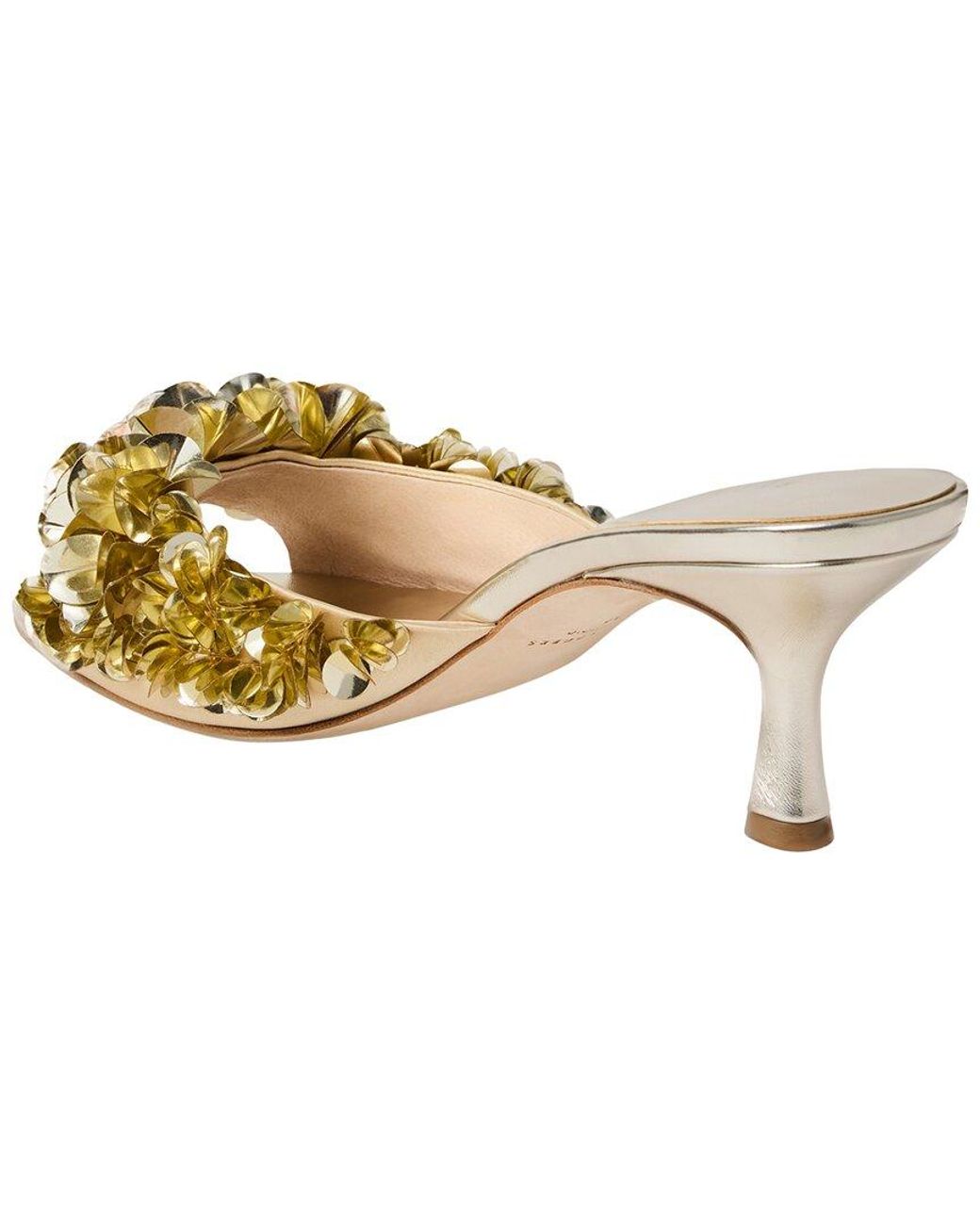 Jack Rogers Metallic Crown Sequin Sandal