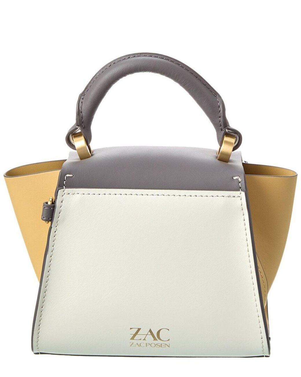 ZAC POSEN Eartha Mini Top-Handle Leather Crossbody - Macy's