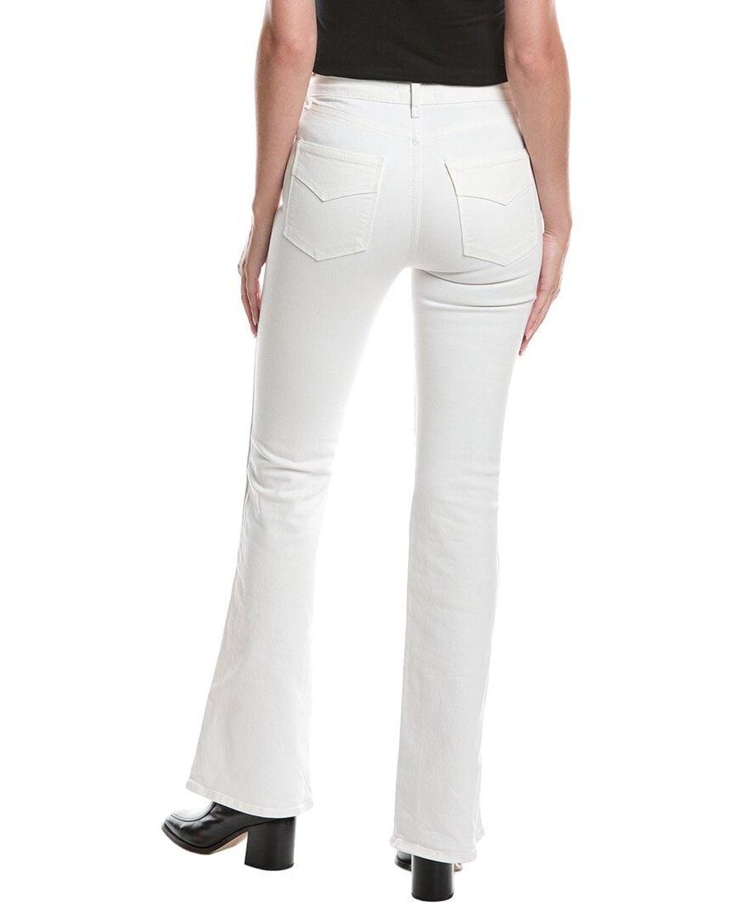 ASKK NY White 70S Boot Cut Jean