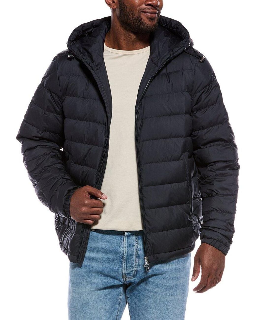 Moncler Black Jackets for men