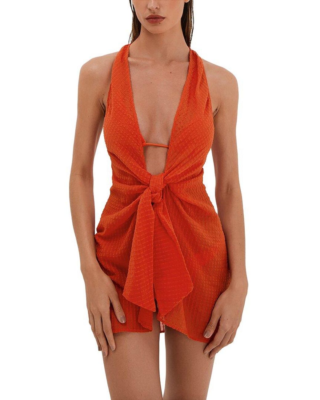 ViX Red Mita Sheer Cover-Up