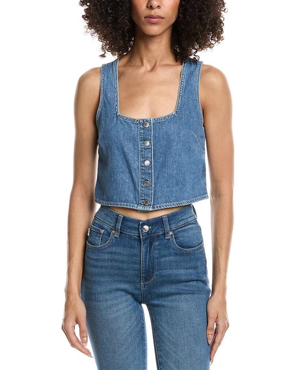 DL1961 Blue Lizzie Top