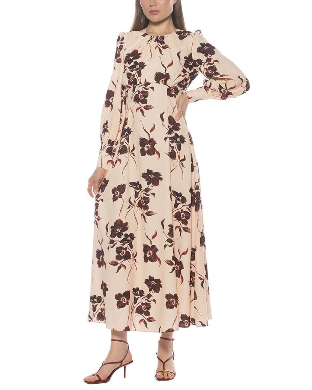Alexia Admor White Yesenia A-line Dress