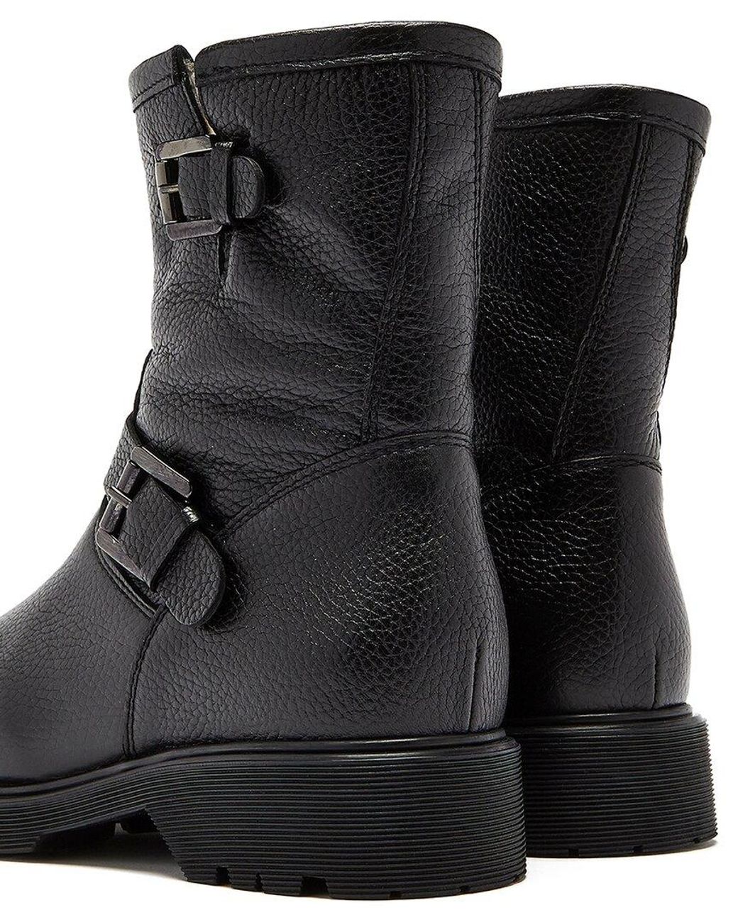 La Canadienne Hermione Leather Boot in Black Lyst UK