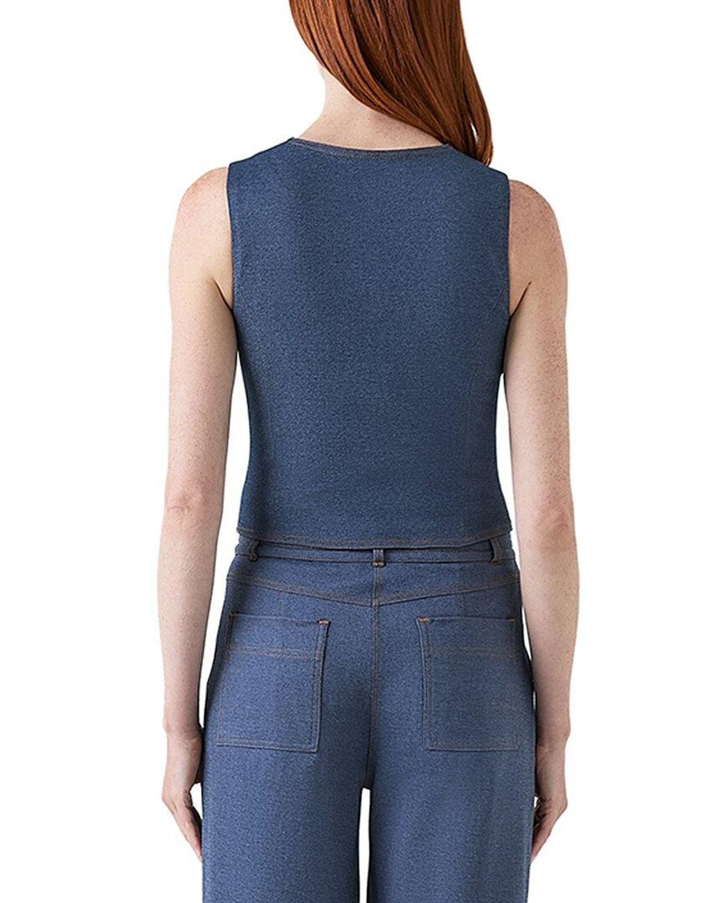 L.K.Bennett Blue Freya Jacket