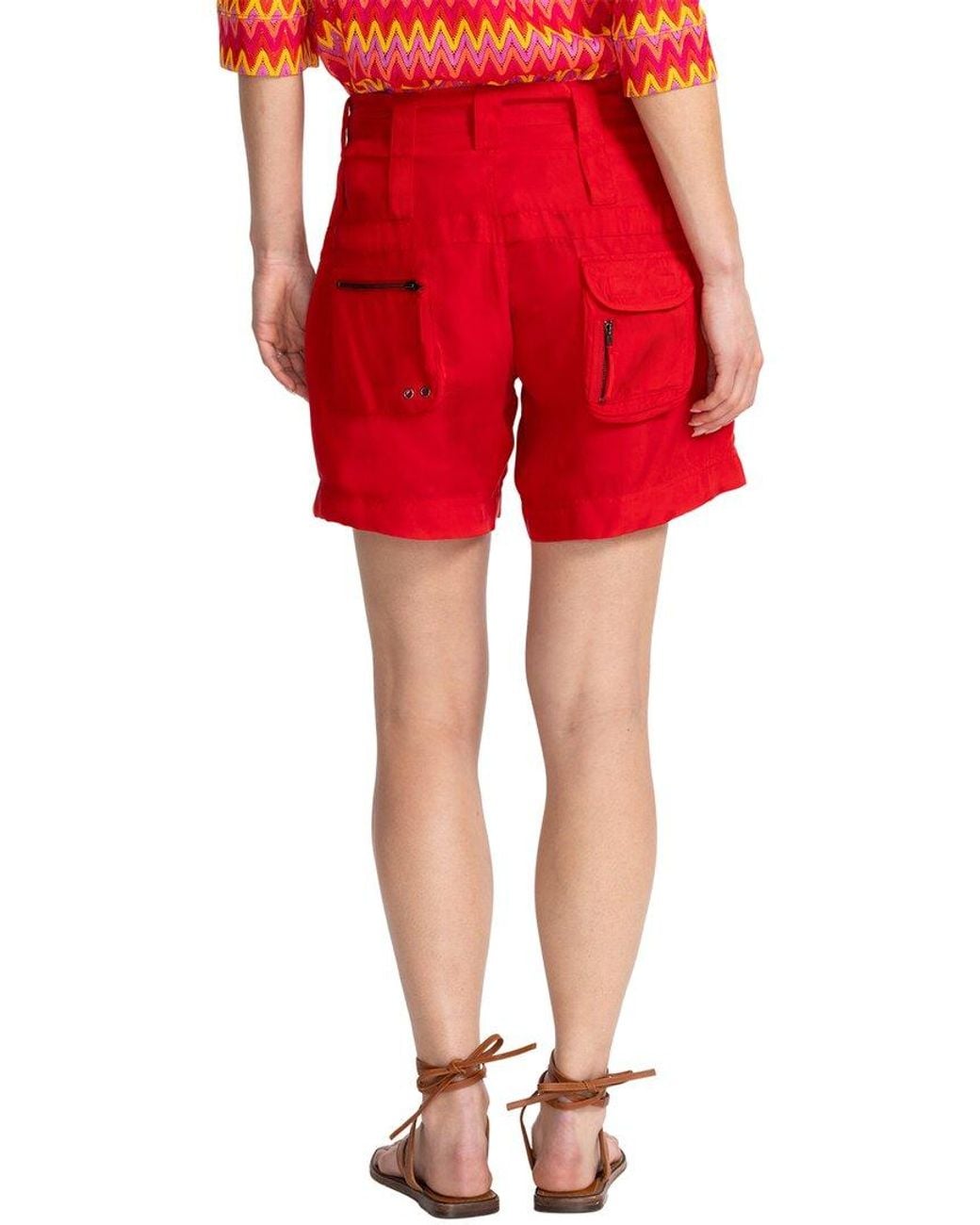 Johnny Was Red Hailey Short
