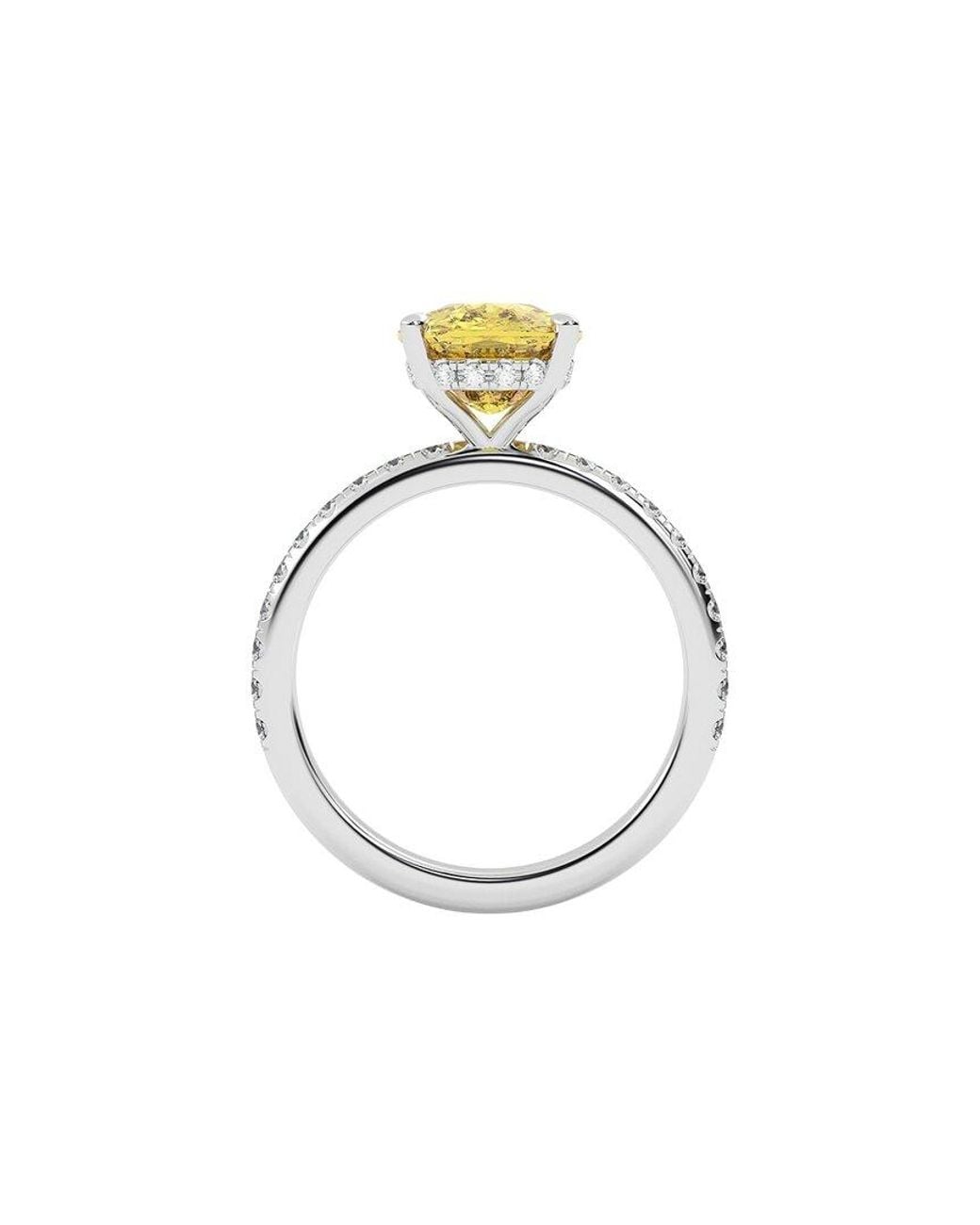 VOWE White 14K 3.50 Ct. Tw. Lab-Grown Diamond Ring