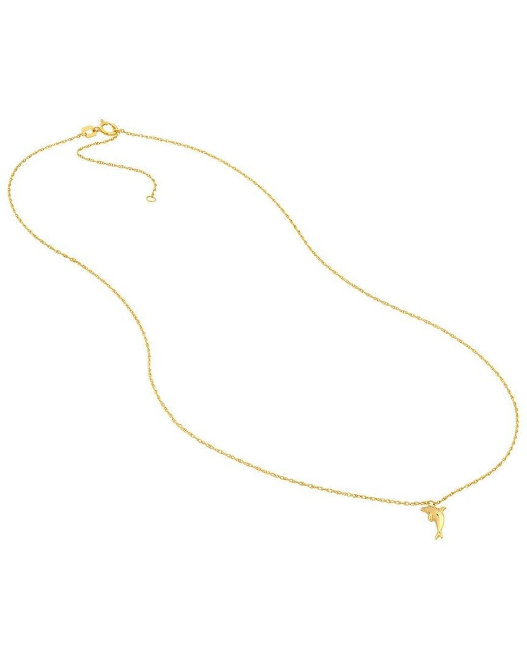 HAWLEY ST Metallic 14K Animals Necklace