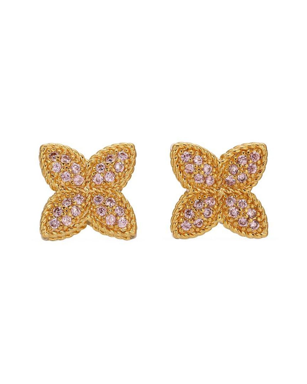 Eye Candy LA Multicolor Cz Stud Earring