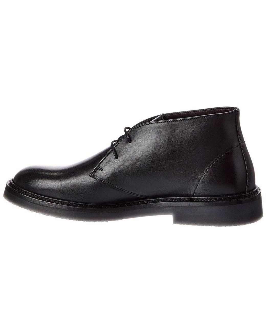 Bruno Magli Black Mabelton Leather Boot for men