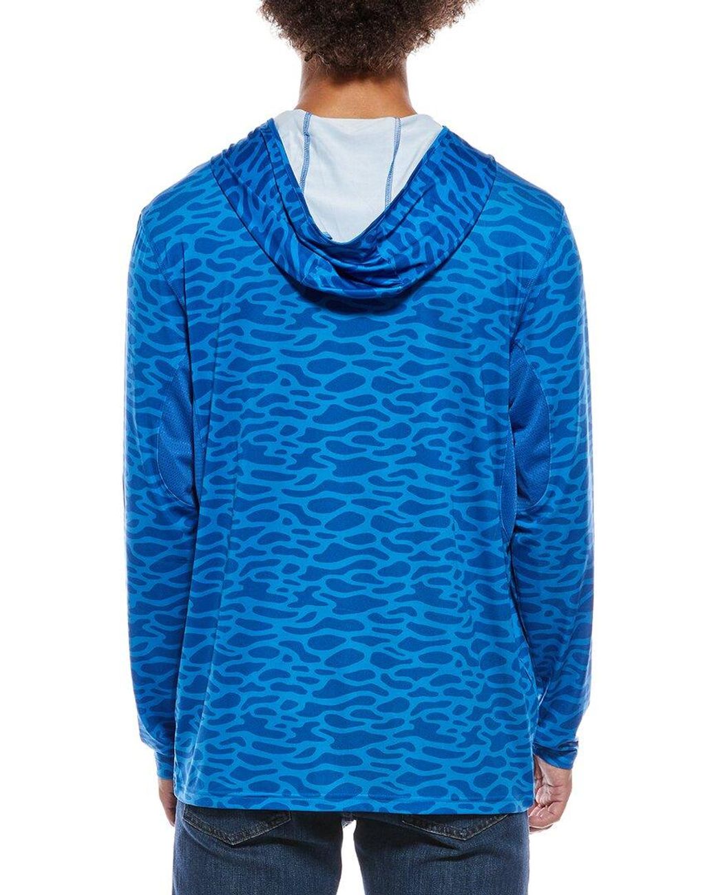 COSTA APPAREL Blue Voyager Hoodie for men