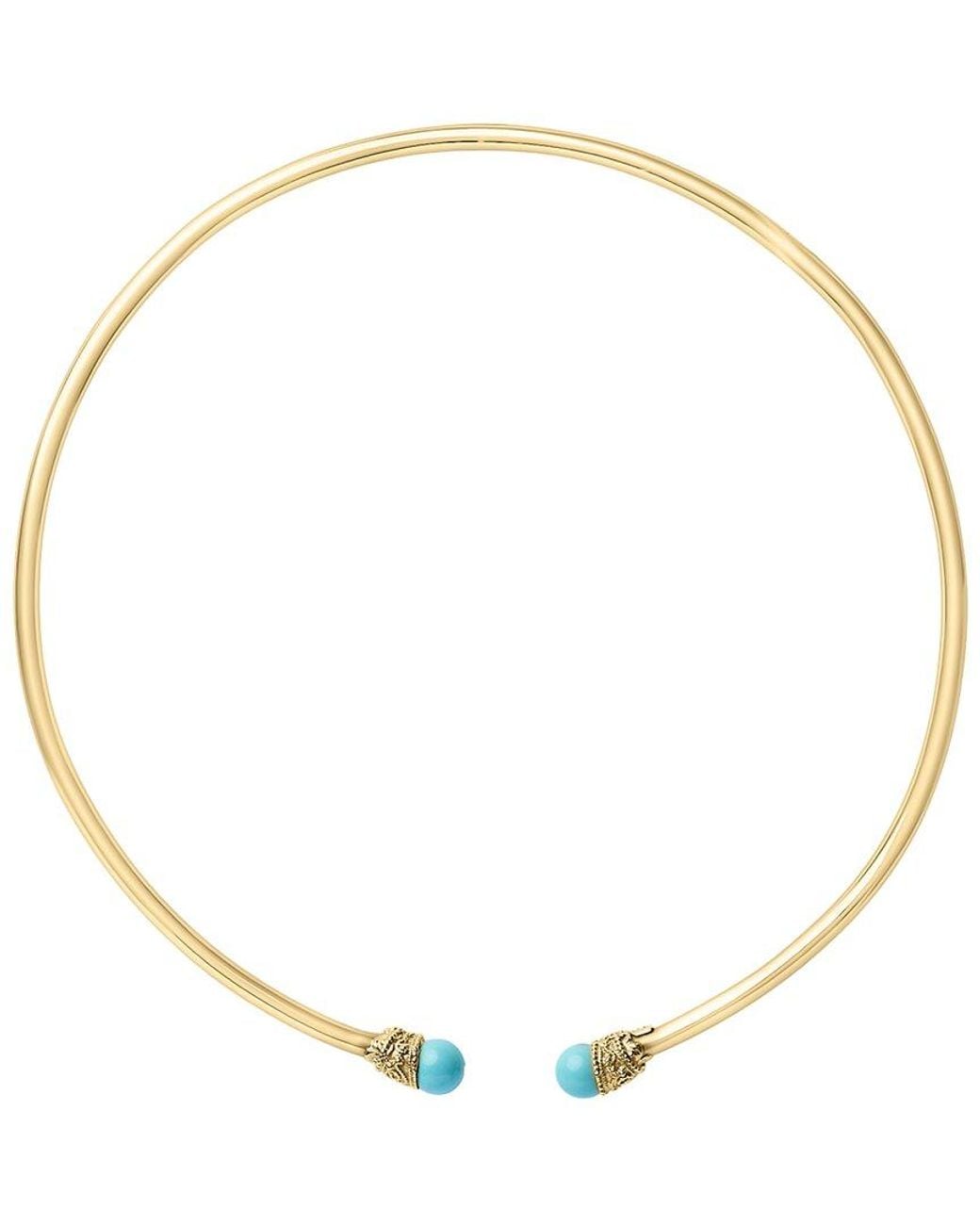 Haus of Brilliance Metallic 18K Diamond Choker Necklace
