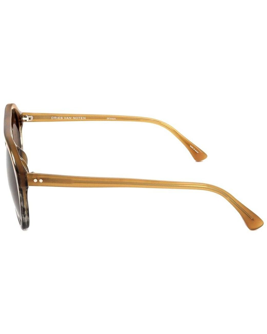Linda Farrow Brown Dvn65l 54mm Sunglasses