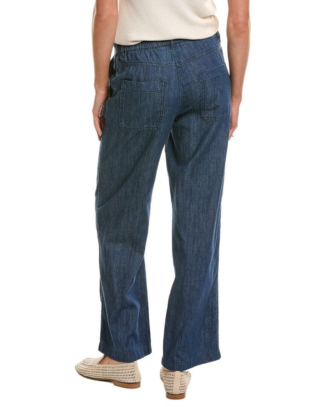 Madewell Blue Zoe Pant