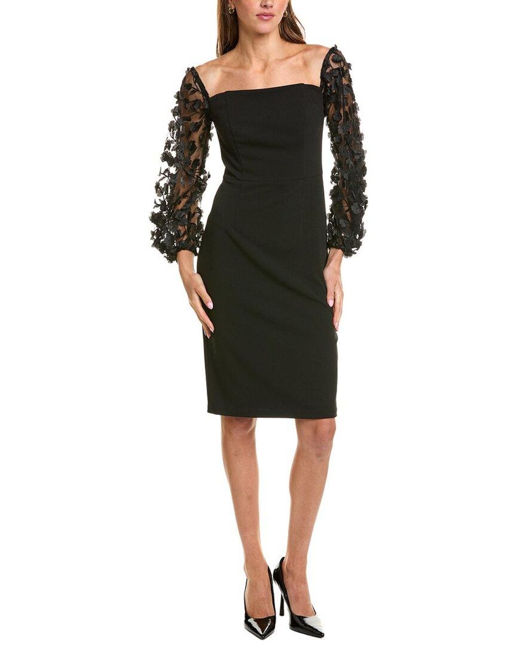 Eliza J Black Cocktail Dress
