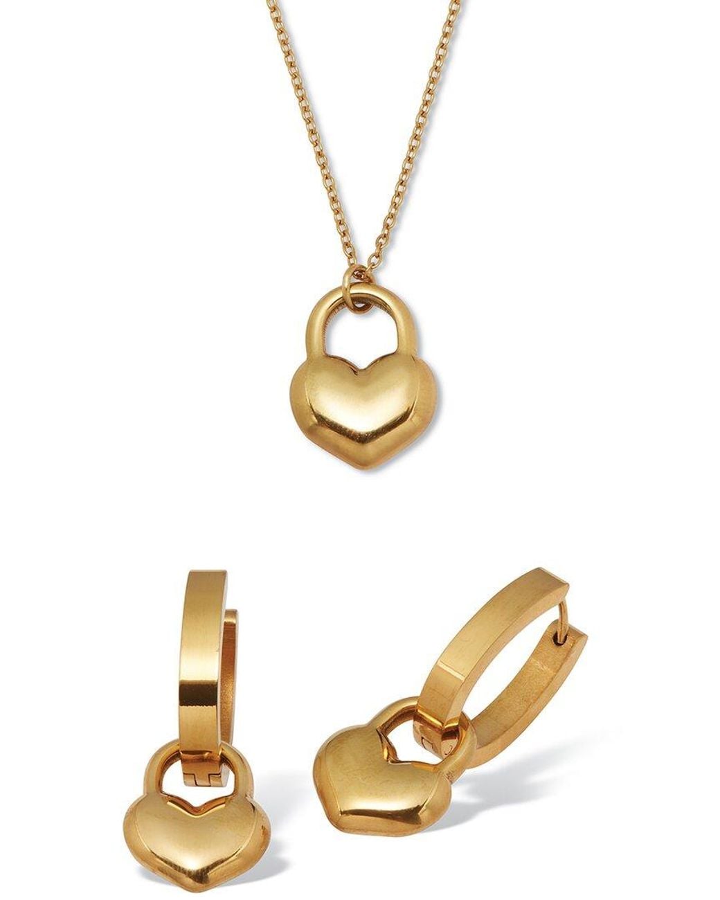 Palmbeach Jewelry Metallic Plated Stainless Steel Pendant