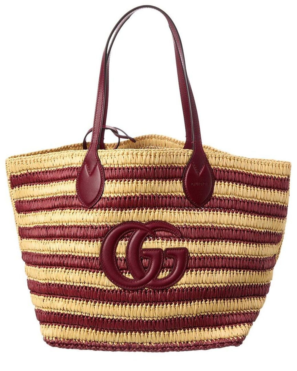 Gucci Red Gg Medium Tote
