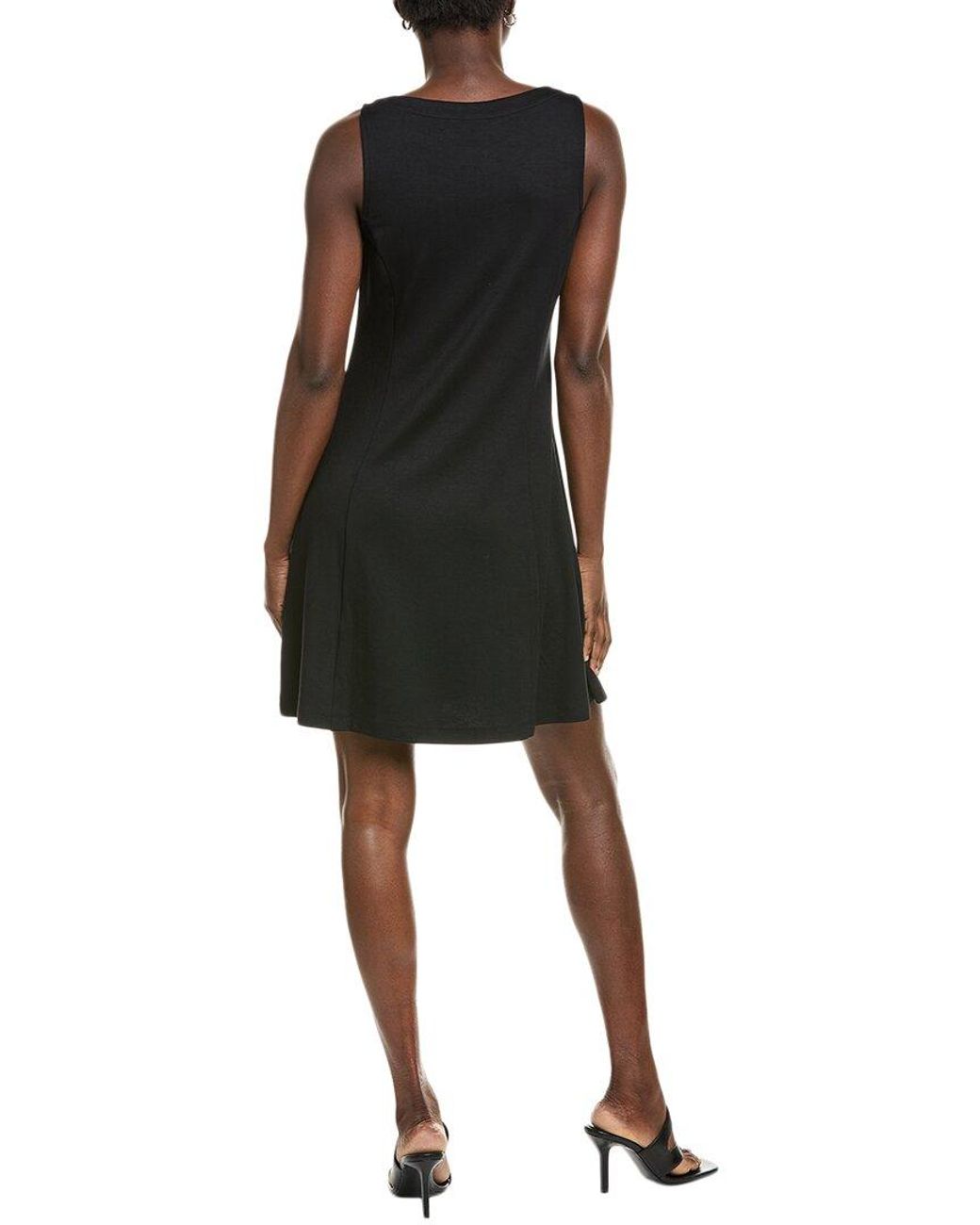Tommy Bahama Darcy Fit And Flare Mini Dress in Black | Lyst