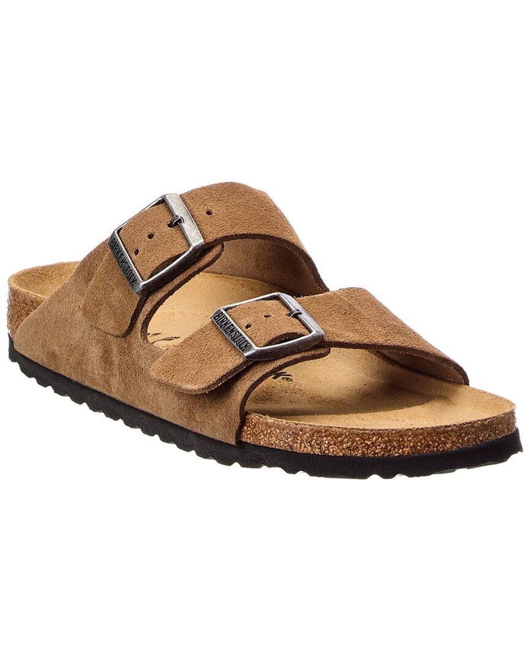 Birkenstock Brown Arizona Narrow Suede Sandal