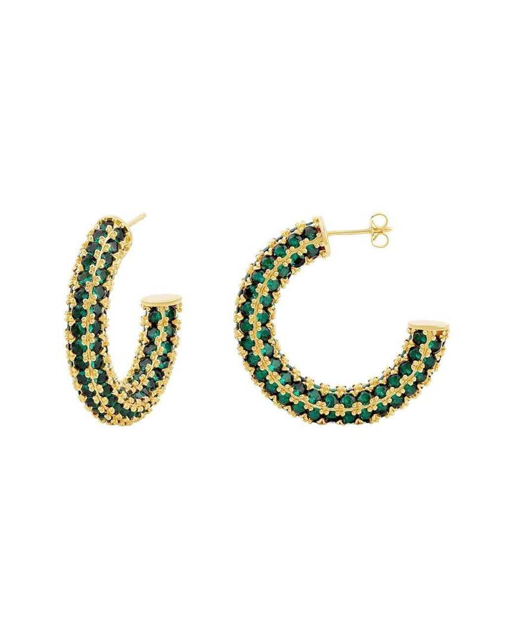 SHYMI Green 18K Plated Earring