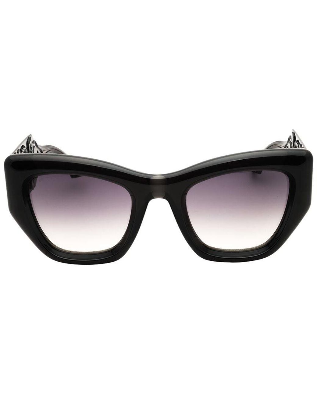 Etro Black 51Mm Sunglasses