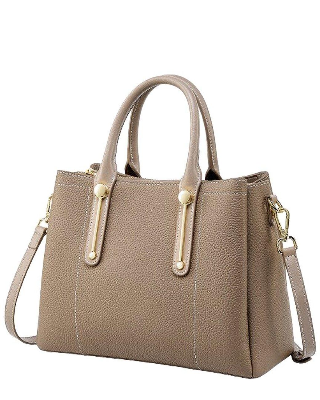 Adele Berto Brown Leather Tote